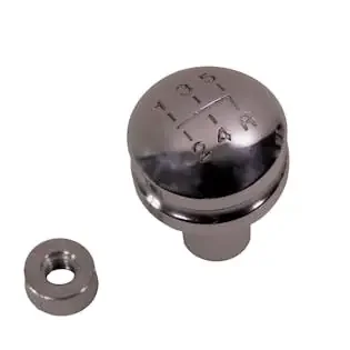 Rugged Ridge 11420.22 Billet Shift Knob; 5-speed; 80-95 Jeep CJ/Wrangler YJ