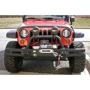 Rugged Ridge 11503.82 Off Road Light Mounting Bracket, 2in to 2.5in