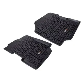Rugged Ridge 12920.21 Front Floor Liners, Black
