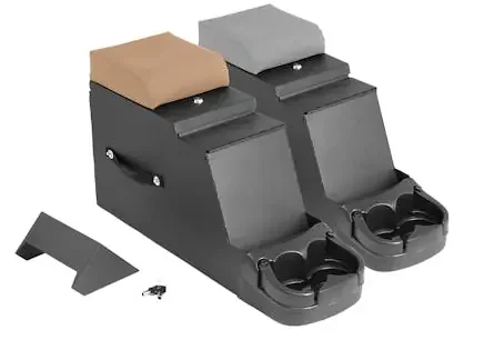 Rugged Ridge 13104.37 Stereo Security Console; Spice; 76-95 Jeep CJ/Wrangler YJ