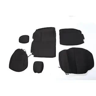 Rugged Ridge 13264.01 Neoprene Rear Seat Cover; Black; 07-17 Jeep Wrangler JKU