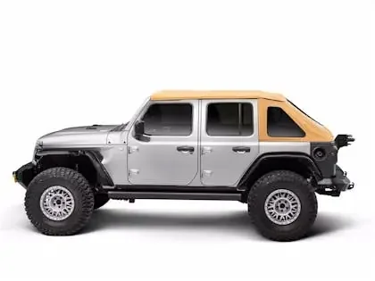 Rugged Ridge 13863.33 Voyager Frameless Fastback Frameless Top