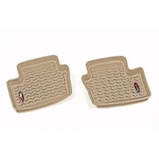 Rugged Ridge 13950.17 Floor Liners; Rear; Tan; 07-12 Caliber/07-17 MK