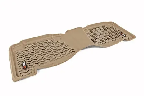 Rugged Ridge 83954.40 Floor Liners; Rear; Tan; 10-13 Toyota 4Runner