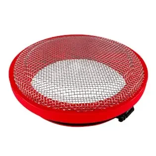 S&B Filters 77-3003 Turbo Screen 4.0 Inch Red Stainless Steel Mesh W/Stainless Steel Clamp