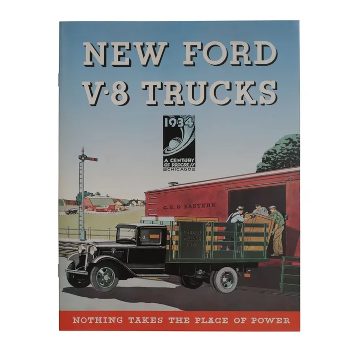 Sales Brochure “New Ford V-8 Trucks” • 1934 Ford Pickup