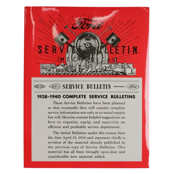 Service Bulletins • 1938-40 Ford