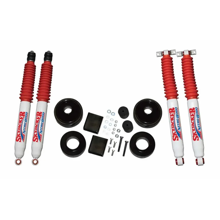Skyjacker 2″ Spacers Lift Kit with Nitro Shocks for 2007-2018 Wrangler JK