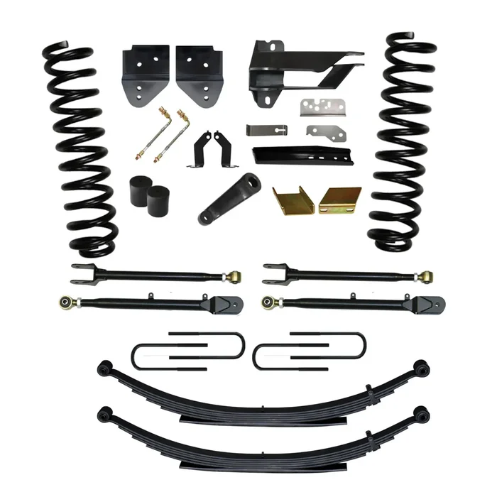Skyjacker 6″ Coils, Leaf Springs Lift Kit for 2017-2019 Ford F-250/ F-350 Super Duty Gas