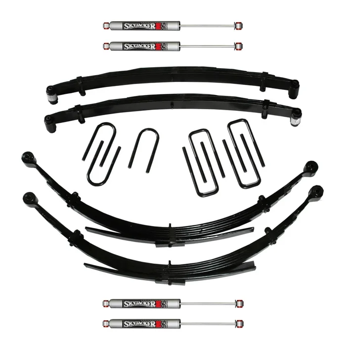 Skyjacker 6″ Leaf Springs Lift Kit with M95 Shocks for 1989-1991 Dodge W250/W350