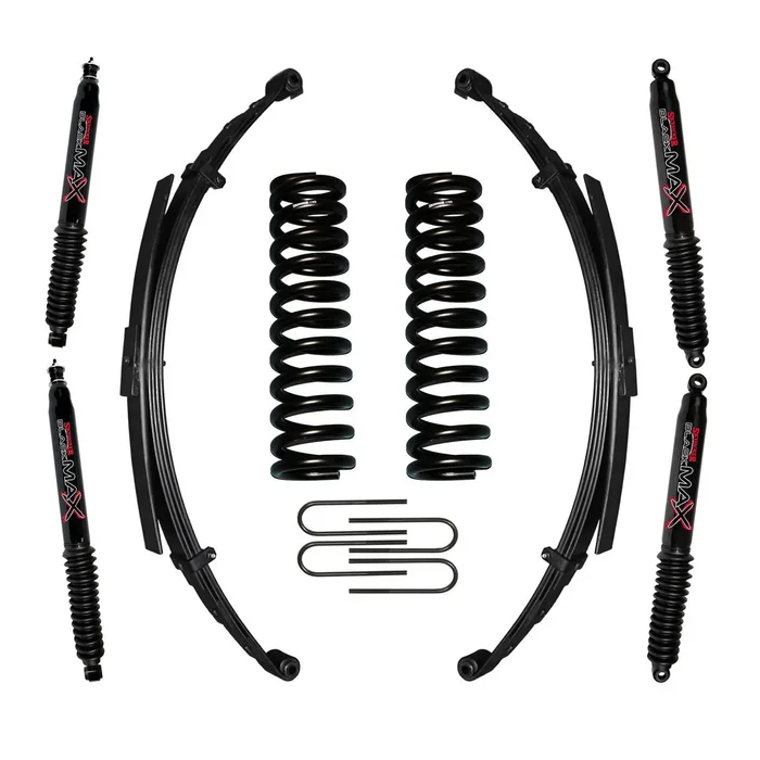 Skyjacker 6″ Springs Lift Kit with Black MAX Shocks for 1978-1979 Ford Bronco