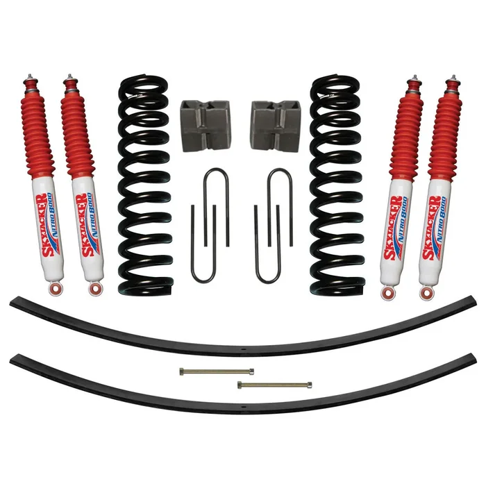 Skyjacker 9″ Leaf Springs Lift Kit Nitro Shocks for 1977-1979 Ford F-150