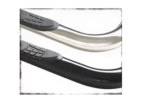 Smittybilt 04-15 titan extended cab sure steps – 3in side bar – stainless steel