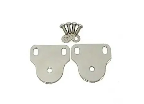 Smittybilt 76-95 cj & wrangler (yj) inside windshield brackets – stainless steel