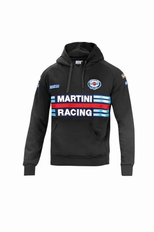 Sparco Hoodie Martini-Racing XS Black – 01279MRNR0XS