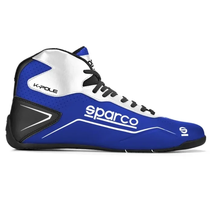 Sparco Shoe K-Pole 47 BLU/WHT – 00126947BMBI
