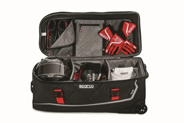 Sparco Tour Bag Martini-Racing Black/Silver – 016437MRSI
