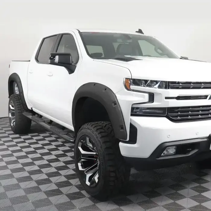 Spec-D Fender Flares Chevy Silverado 1500 (2019-2020) Set of Front/Rear