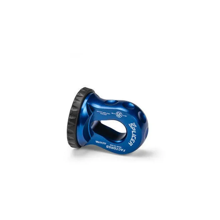 SPLICER 3/8-1/2″ SYNTHETIC ROPE SPLICE-ON SHACKLE MOUNT — BLUE
