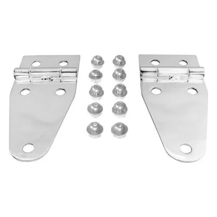Stainless Steel Hood Hinge Set, Left & Right