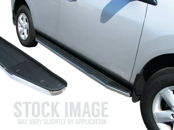 Steelcraft Black With Stainless Steel Trim STX100 Running Boards 2009-2020 Dodge Journey