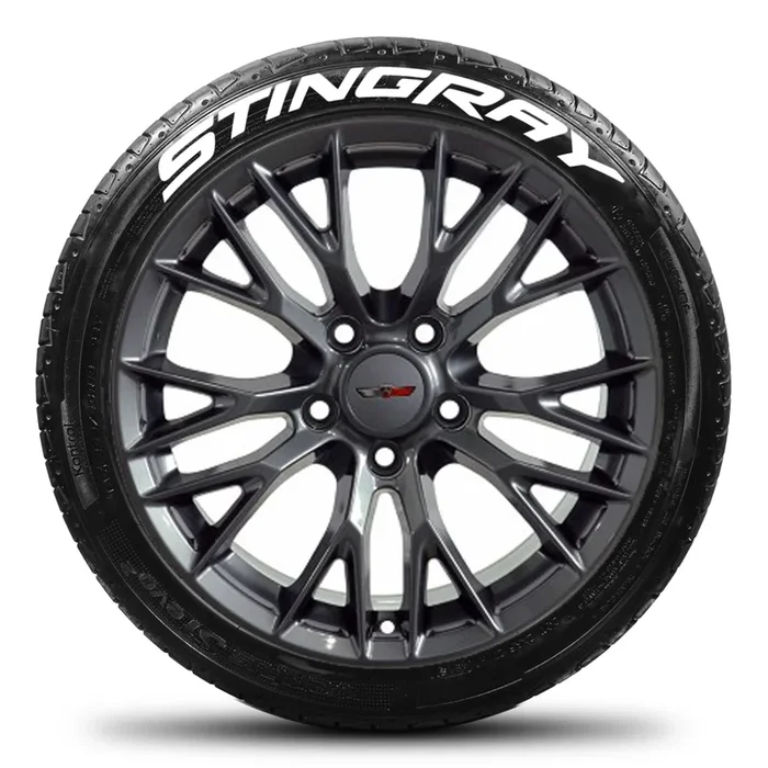 Stingray Tire Stickers – 4 OF EACH – 14″-16″ – 1.5″