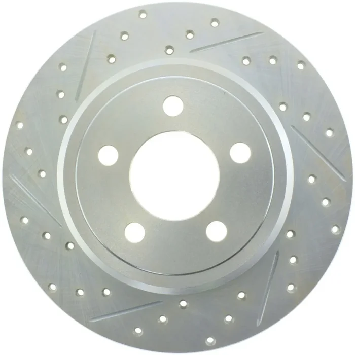 StopTech Select Sport 06-15 Dodge Charger/ 05-15 Chrysler 300 Slotted/Drilled Right Rear Brake Rotor – 227.63060R