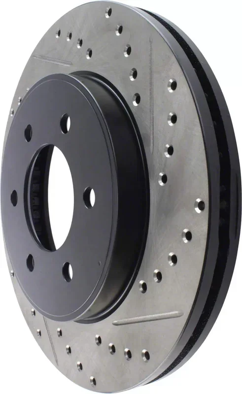 StopTech Sport Drilled and Slotted 6-Lug Rotor; Front Passenger Side (04-08 4WD F-150)Find parts that fit my vehicle