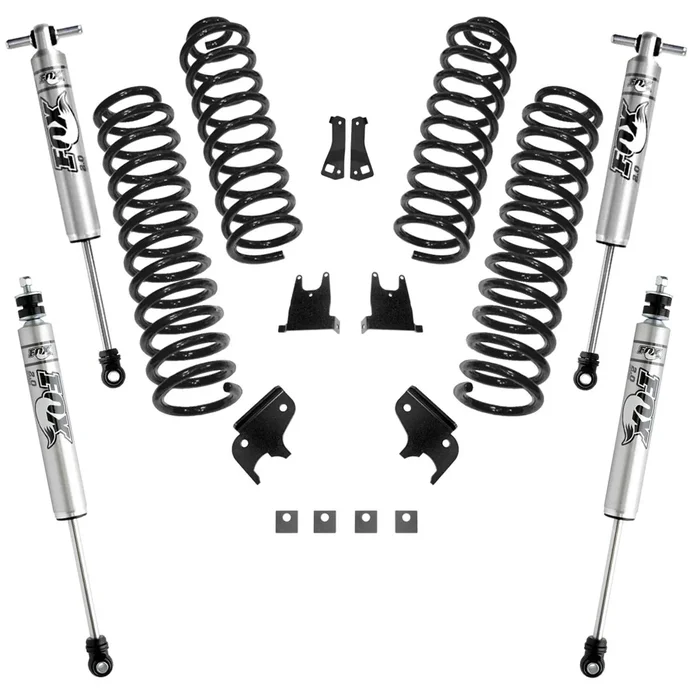 SuperLift 2.5″ Lift Kit 2007-2018 Jeep Wrangler JK Unlimited 4 Door FOX Shocks