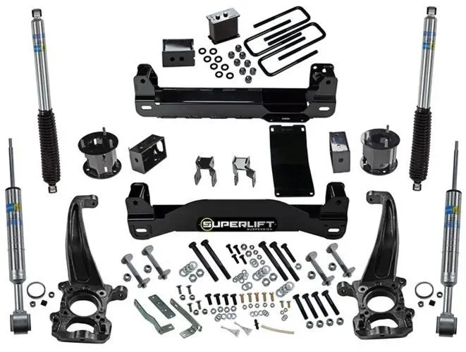 SuperLift 4.5″ Lift Kit 2004-2008 Ford F-150 Rear Bilstein Shocks