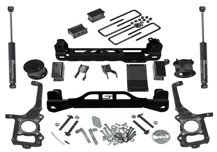 SuperLift 4.5″ Lift Kit w/ Shadow Shocks For 2015-2020 Ford F-150 4WD
