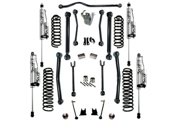 Superlift 4″ Lift Kit with Fox 2.0 Reservoir Shocks and Reflex Ctrl Arms for 2007-2018 Jeep Wrangler JK 4Door