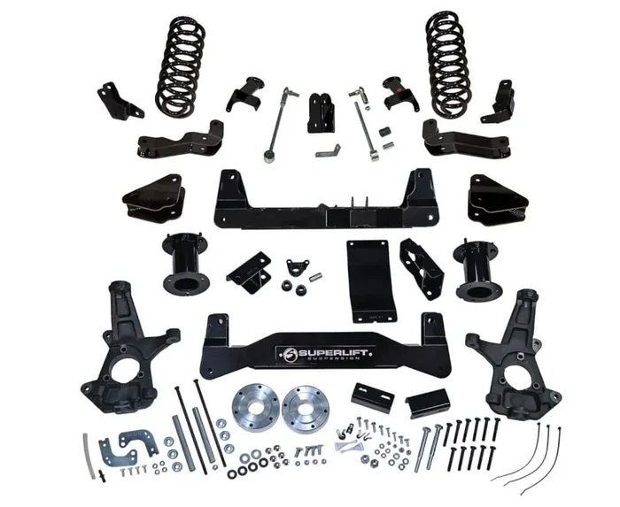 SuperLift 6.5″ Lift Kit For 2015-2016 GMC Yukon 1500 4WD with OE CAST Steel Control Arms