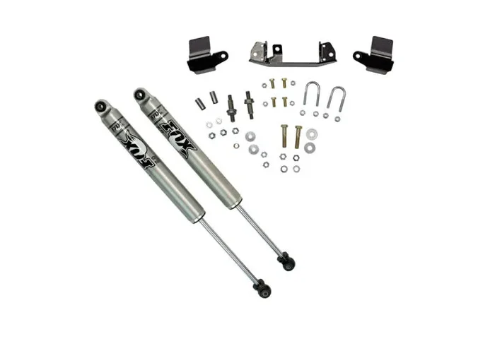 SuperLift FOX 2.0 Dual Steering Stabilizer Kit for 2003-2008 Dodge Ram 2500 3500 4WD