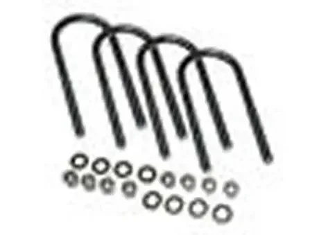 Superlift U-bolt kit, ft. 73-87 gm 1/2 & 3/4