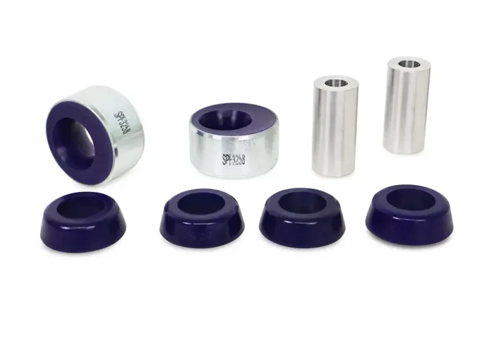 SuperPro 04-11 Mazda RX-8 Camber Adjustable Rear LCA Inner Bushing Kit & Caster – Stainless Hardware