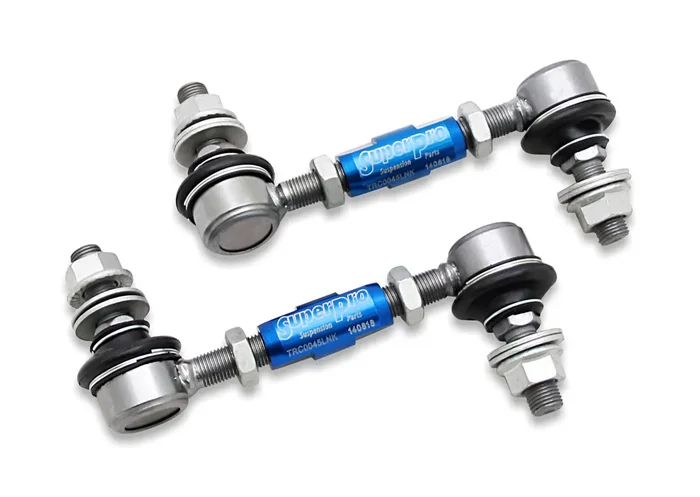 SuperPro Heavy Duty Adjustable Rear Sway Bar Link Kit for Audi, Honda, Hyundai, and BMW Models (1989-2020)