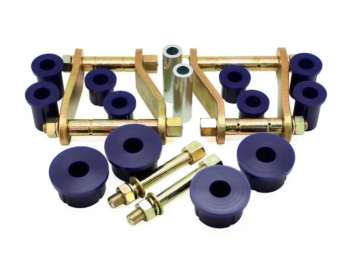 SuperPro Rear Greasable Pin, Shackle & Bushing Kit for 2019-2025 Ford Ranger Lariat