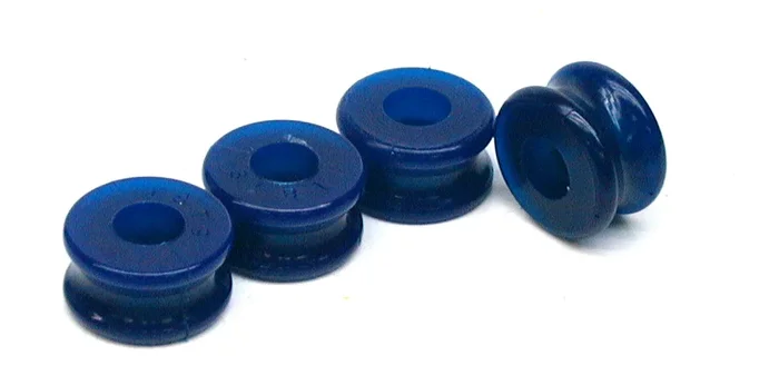 SuperPro Rear Shock Absorber Bushing Kit for 1993-1994 Land Rover Defender 110 & Discovery