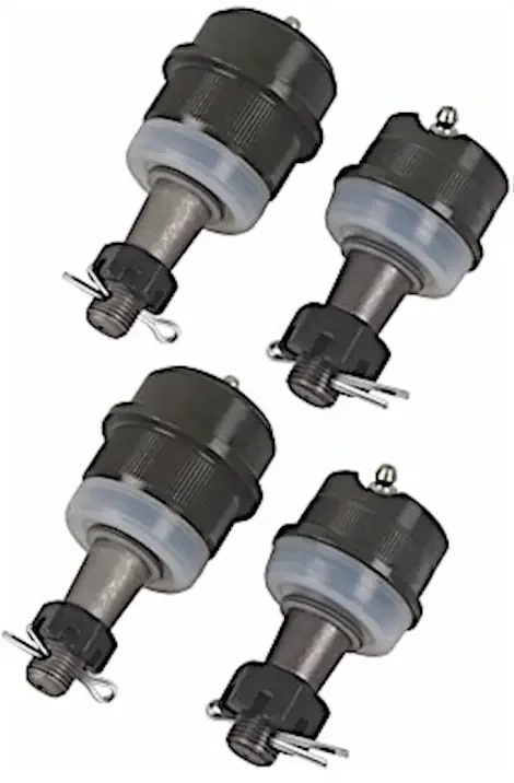 Synergy (kit) dana 30/44 heavy duty front ball joint set (2 uppers, 2 lowers) (item kit)