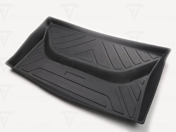 Tesla Model Y: Trunk Lower Compartment Mat (Premium Recyclable Rubber)