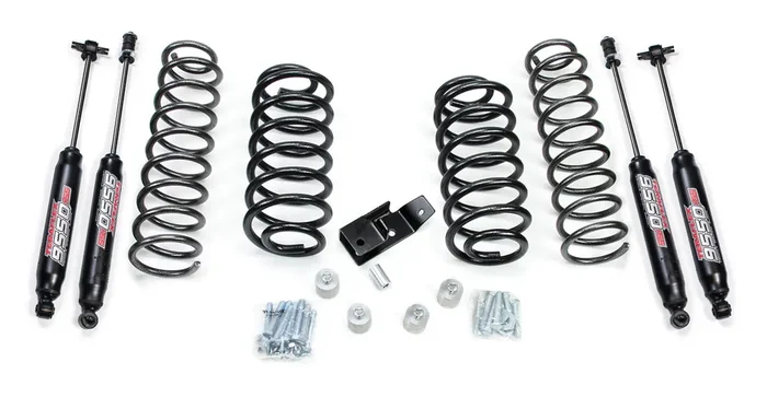 TJ 2″ Lift Kit w/ 9550 Shocks