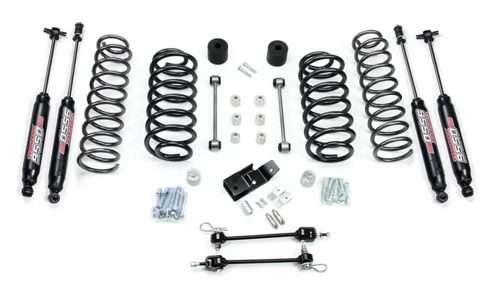 TJ 3″ Lift Kit w/ 9550 Shocks