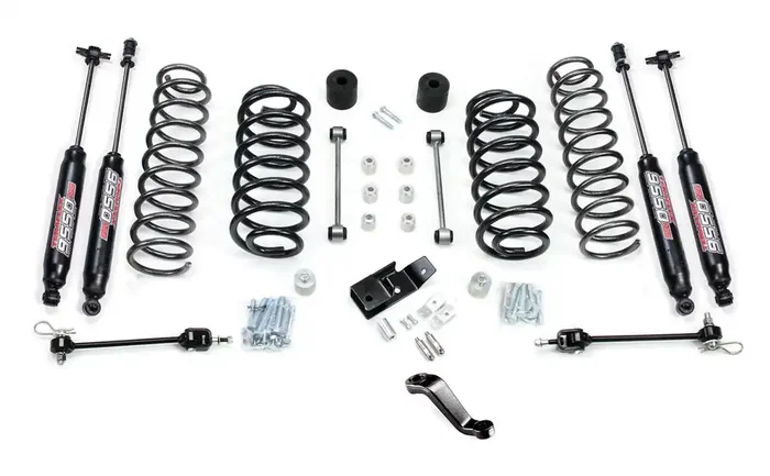 TJ 4″ Lift Kit w/ 9550 Shocks