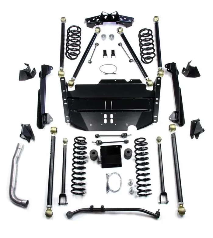 TJ 4″ Pro LCG Long FlexArm Lift Kit