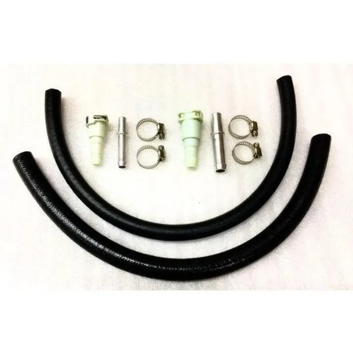 To extend the fuel line hose includes quick disconnect parts, hose clamps & hose