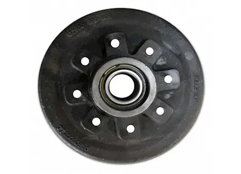 Tow-Rite Brake drum 7.0k, 12″ – 8 on 6.5, races 25520/14276, 1/2″ studs