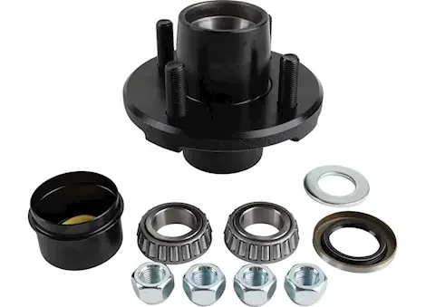 Tow-Rite Idler hub 4-4 bc 2k kit, bearing 1in l44643/l44610, 1/2 stud – boxed