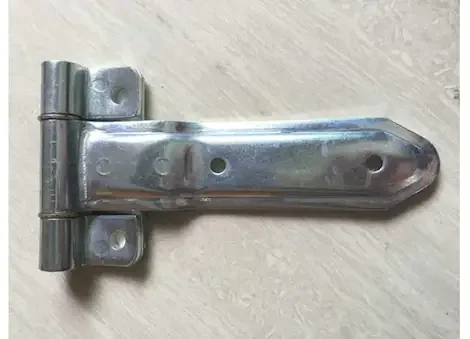 Tow-Rite Strap hinge 8″ x 4.50″, steel – zinc plated, embossed