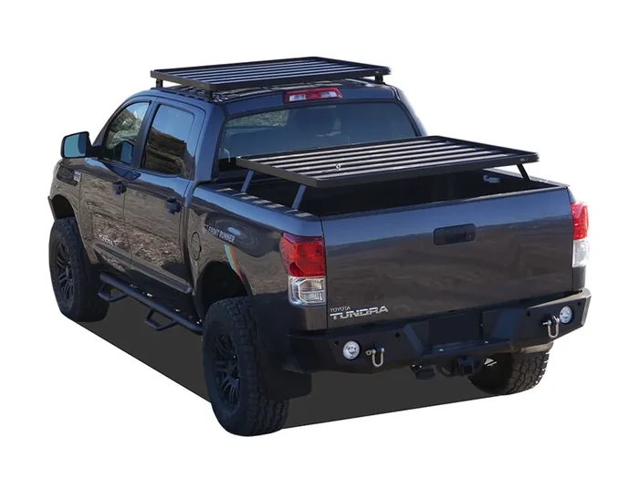 Toyota Tundra DC 4-Door Pickup Truck (2007-Current) Slimline II Load Bed Rack Kit KRTT956T